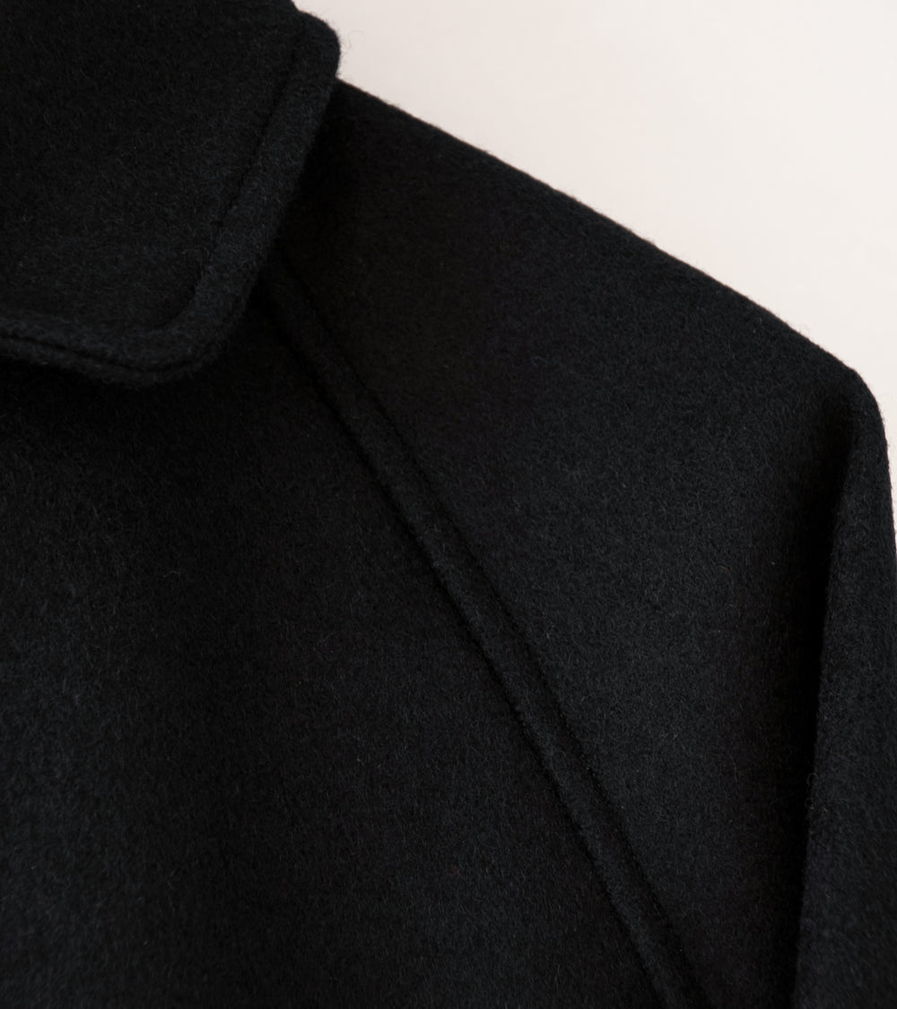 Arpenteur 'Utile Coat' (Black Wool Melton)