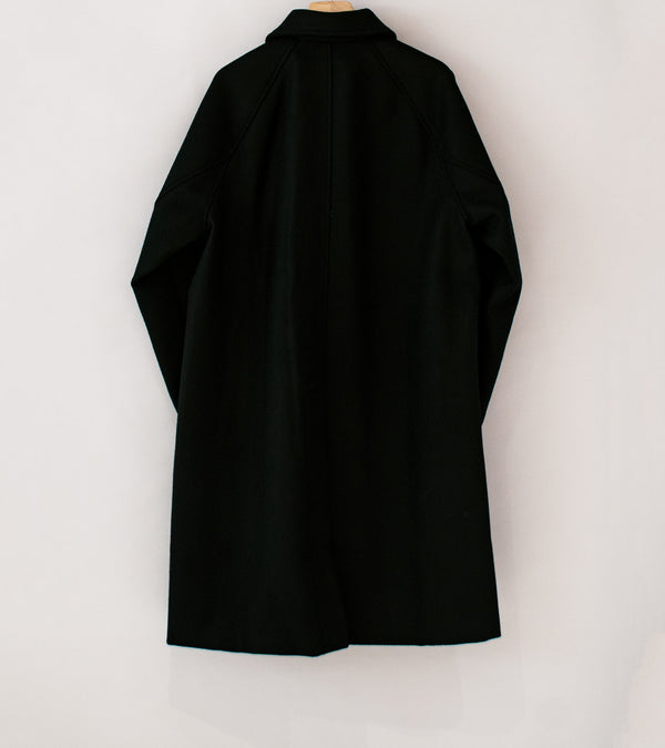 Arpenteur 'Utile Coat' (Black Wool Melton)