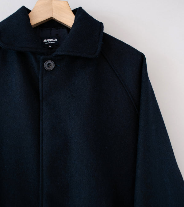 Arpenteur 'Utile Coat' (Midnight Wool Melton)