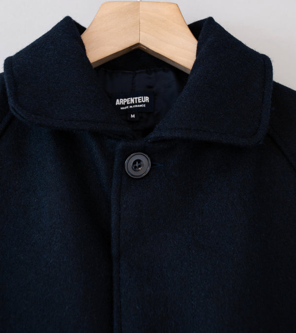 Arpenteur 'Utile Coat' (Midnight Wool Melton)