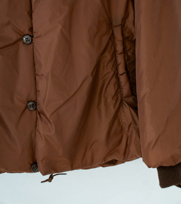 Arpenteur 'Loft Jacket' (Brown Technical Nylon)