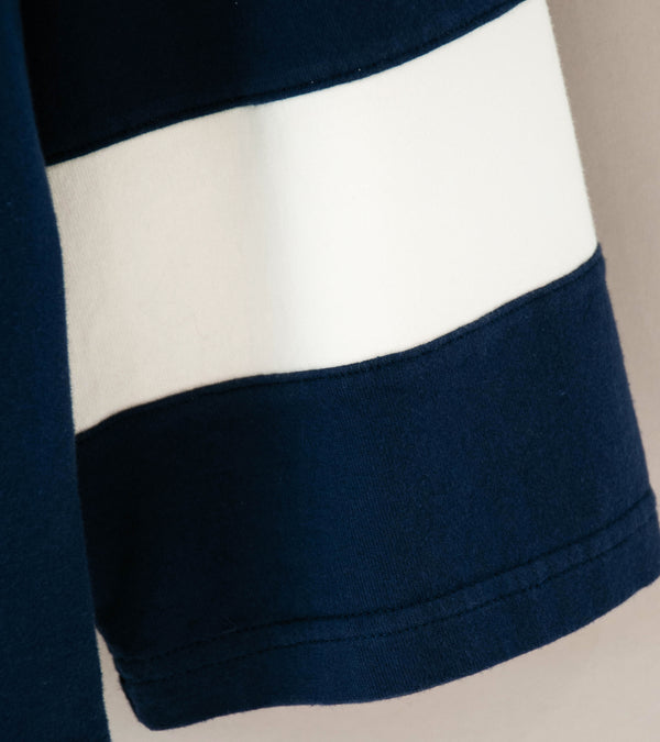 Awasa 'Panel Sleeve Comfortable T-Shirt' (Navy)