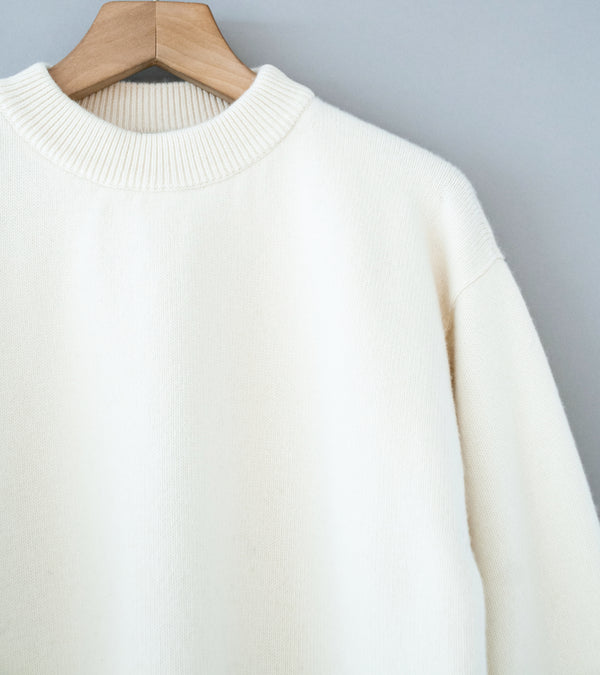 Arpenteur 'Source Sweater' (Off White Merino Cashmere)