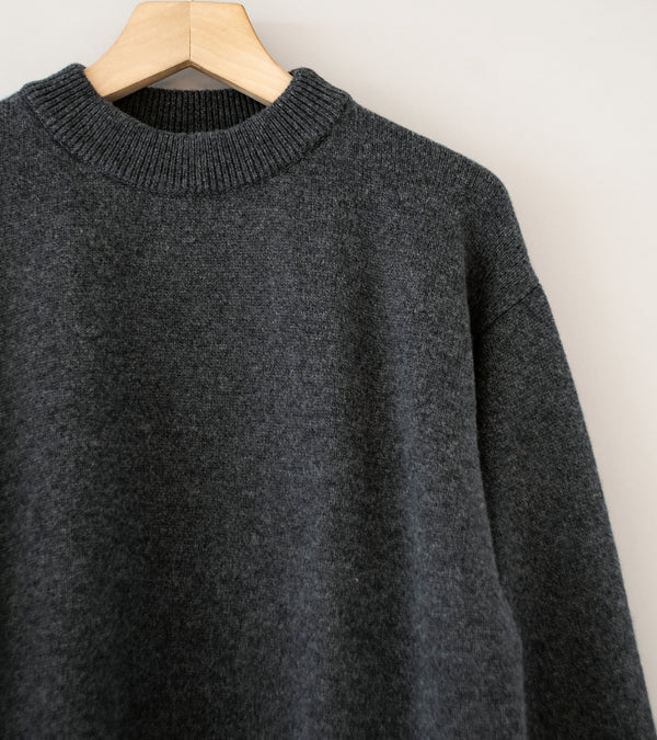 Arpenteur 'Source Sweater' (Charcoal Merino Cashmere)