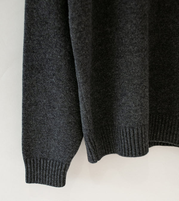 Arpenteur 'Source Sweater' (Charcoal Merino Cashmere)