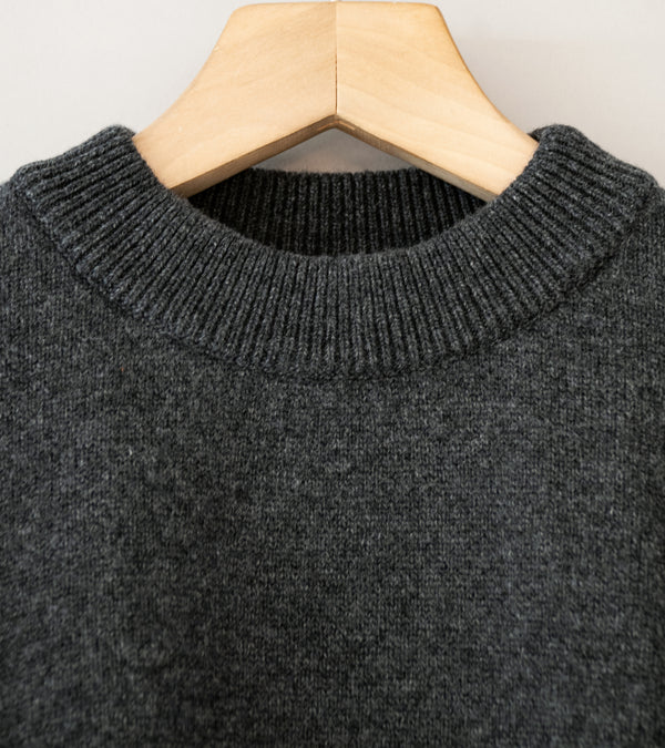 Arpenteur 'Source Sweater' (Charcoal Merino Cashmere)