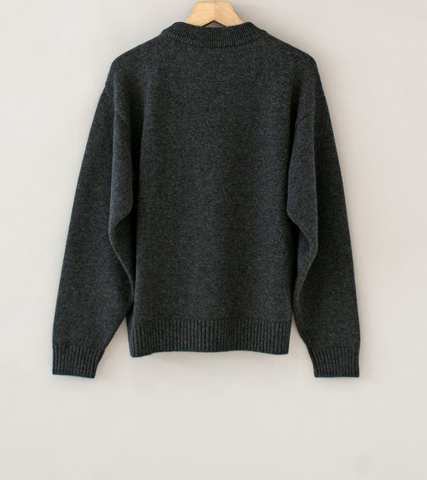 Arpenteur 'Source Sweater' (Charcoal Merino Cashmere)