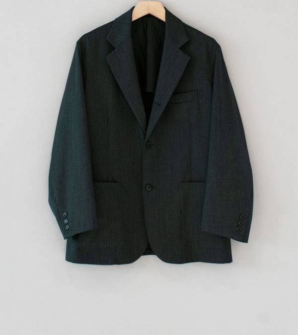 Awasa 'Wool Gabardine Day Off Jacket' (Gray)
