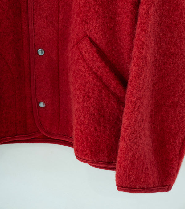 Arpenteur 'Contour Jacket' (Red Shaggy Wool)