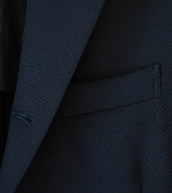 Awasa 'Wool Gabardine Day Off Jacket' (Navy)