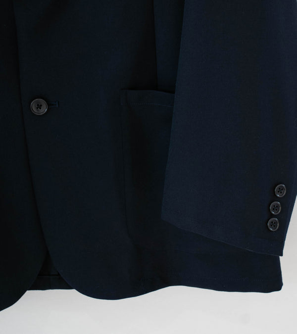 Awasa 'Wool Gabardine Day Off Jacket' (Navy)