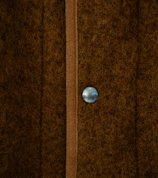 Arpenteur 'Contour Jacket' (Tobacco Shaggy Wool)