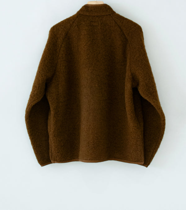 Arpenteur 'Contour Jacket' (Tobacco Shaggy Wool)