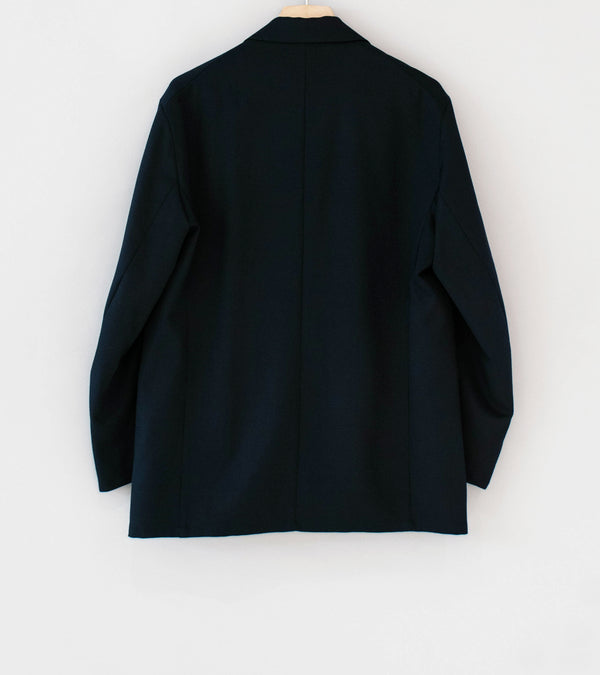 Awasa 'Wool Gabardine Day Off Jacket' (Navy)