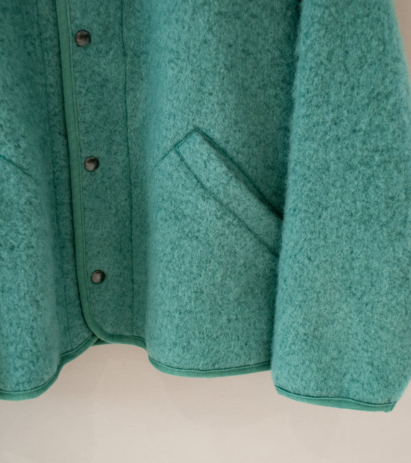 Arpenteur 'Contour Jacket' (Turquoise Shaggy Wool)