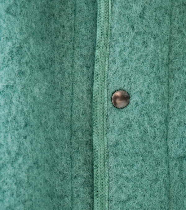 Arpenteur 'Contour Jacket' (Turquoise Shaggy Wool)