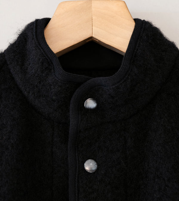 Arpenteur 'Contour Jacket' (Black Shaggy Wool)