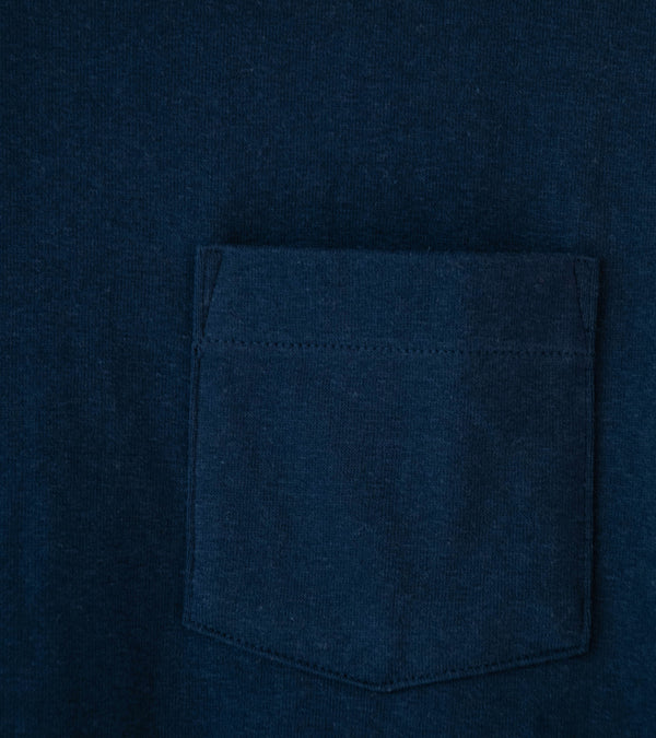 Buckets New York 'Solid Pocket Tee' (Navy)