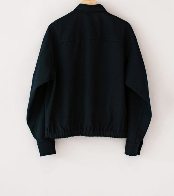 Arpenteur 'Sigma Jacket' (Midnight Wool Gabardine)