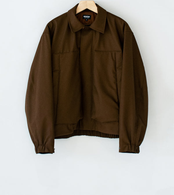 Arpenteur 'Novo Jacket' (Tobacco 2 Layer Wool)