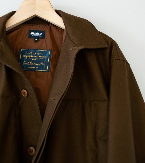 Arpenteur 'Novo Jacket' (Tobacco 2 Layer Wool)