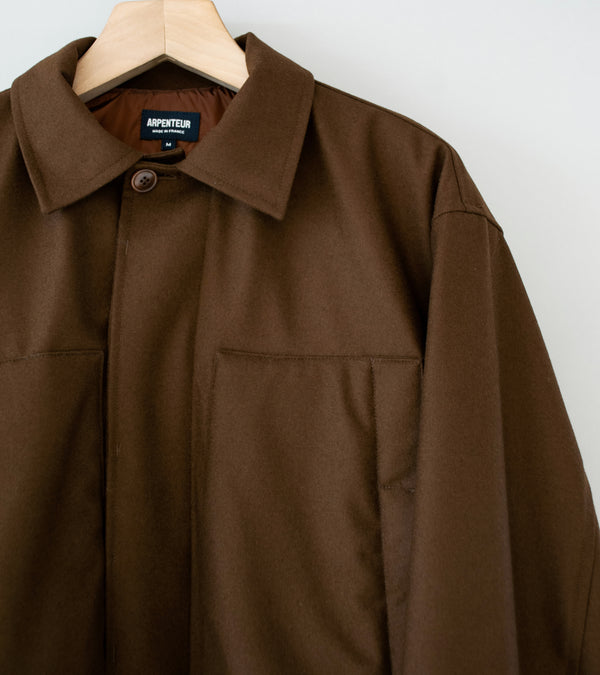 Arpenteur 'Novo Jacket' (Tobacco 2 Layer Wool)