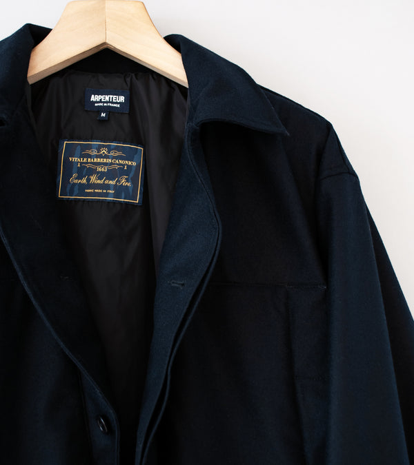 Arpenteur 'Novo Jacket' (Black 2 Layer Wool)