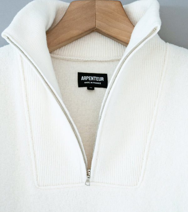 Arpenteur 'Cam Sweater' (Off White Felted Wool)