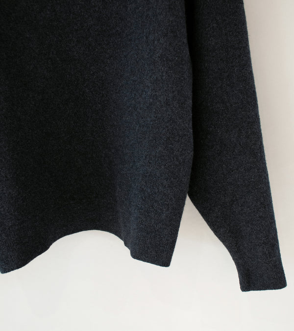 Arpenteur 'Cam Sweater' (Charcoal Felted Wool)