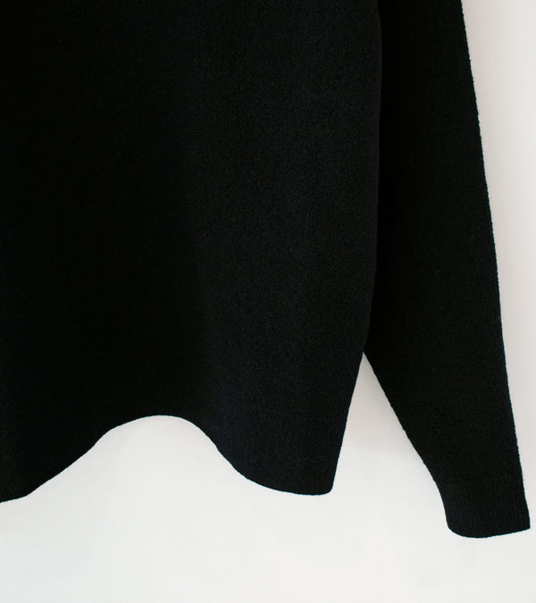 Arpenteur 'Cam Sweater' (Black Felted Wool)