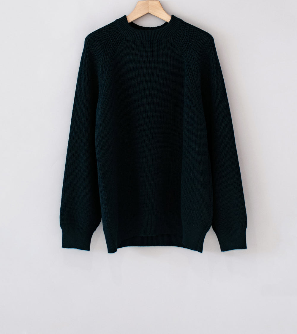 Arpenteur 'Plano Sweater' (Midnight Merino Wool Rib)