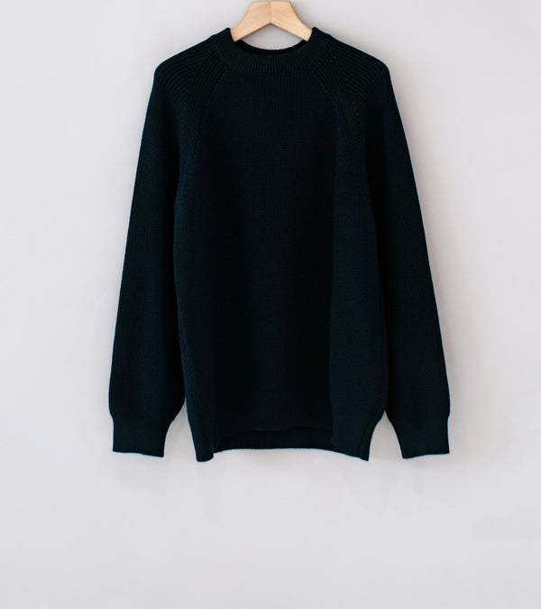 Arpenteur 'Plano Sweater' (Midnight Merino Wool Rib)