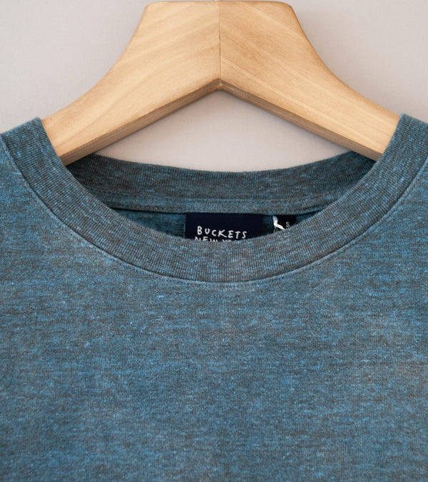 Buckets New York 'Zomato Pocket Tee' (Blue Pink)