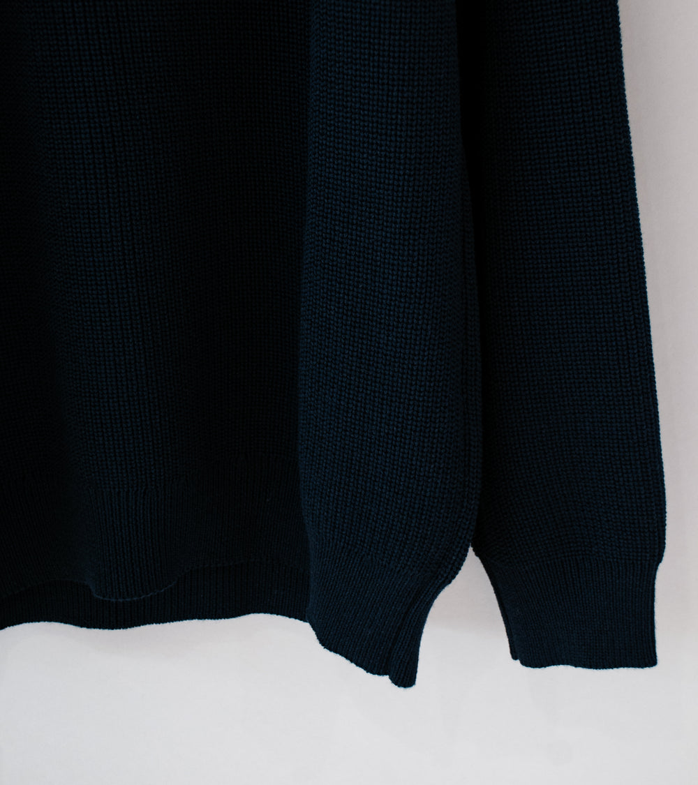 Arpenteur 'Plano Sweater' (Midnight Merino Wool Rib)