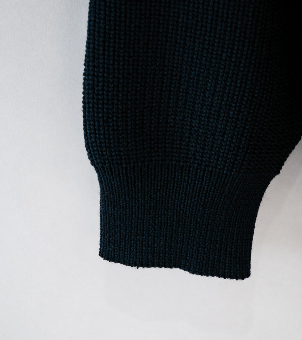 Arpenteur 'Plano Sweater' (Midnight Merino Wool Rib)