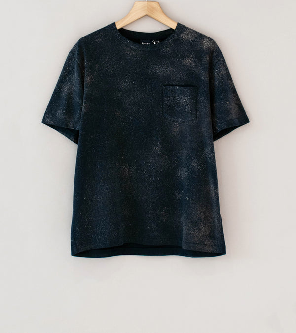Buckets New York 'Splat Pocket Pocket Tee' (Navy)