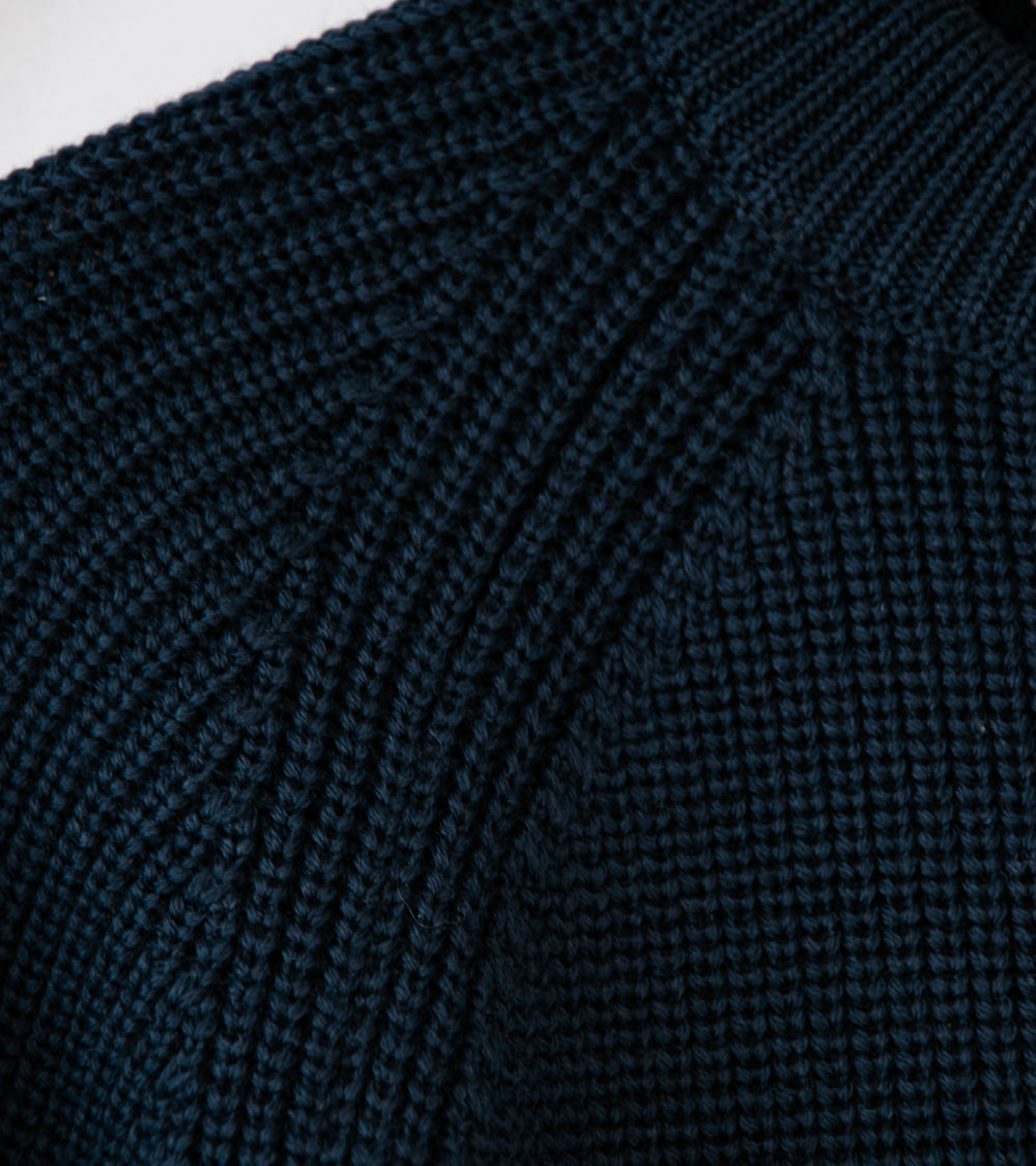 Arpenteur 'Plano Sweater' (Midnight Merino Wool Rib)