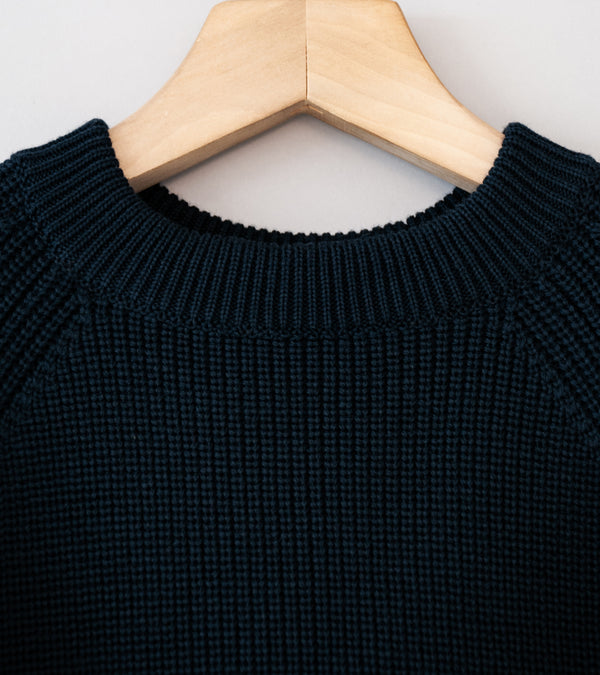 Arpenteur 'Plano Sweater' (Midnight Merino Wool Rib)