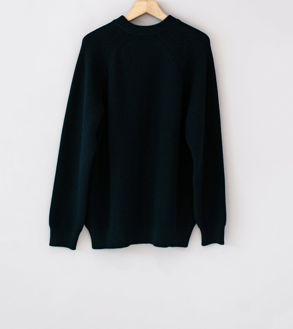 Arpenteur 'Plano Sweater' (Midnight Merino Wool Rib)