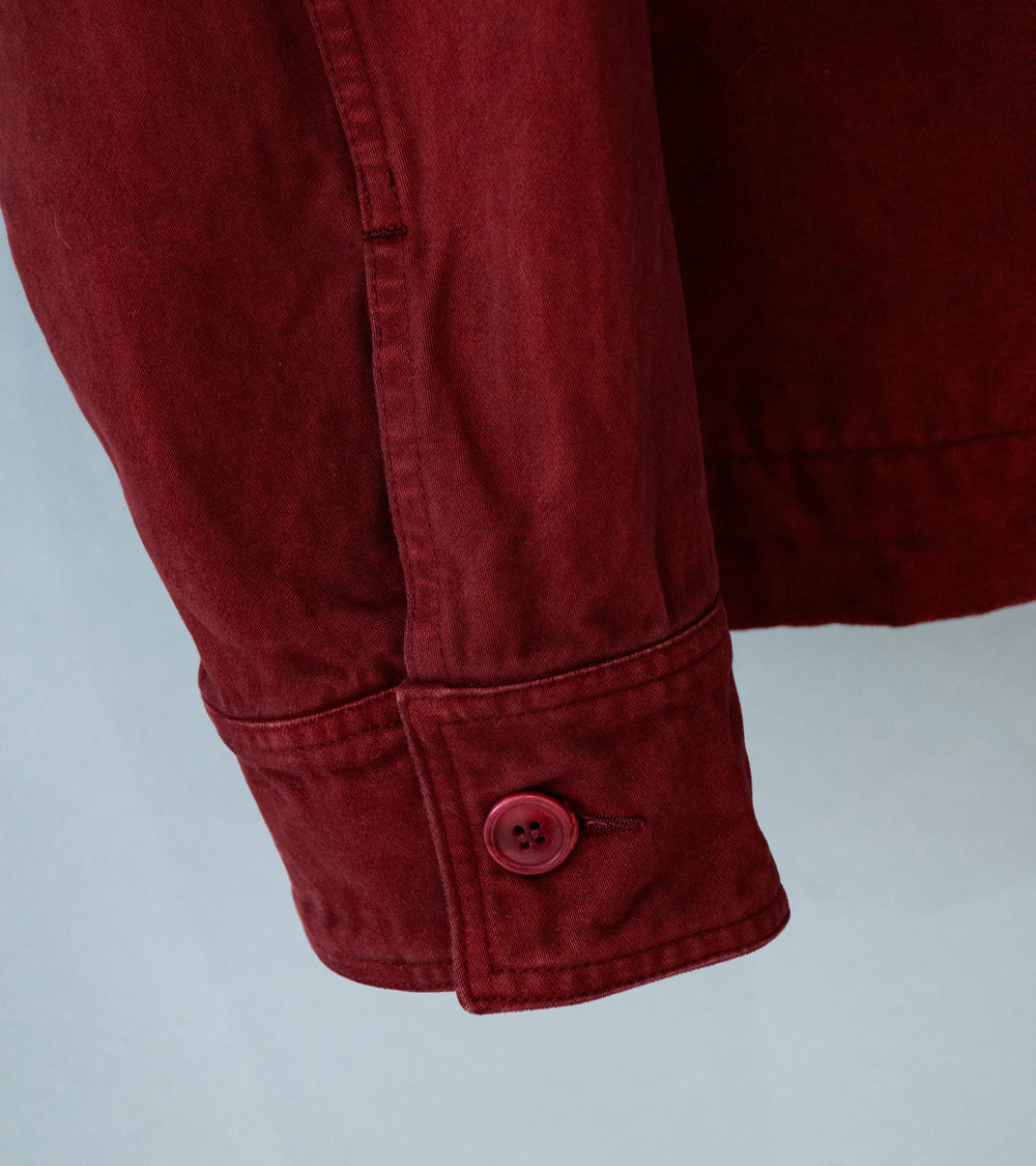 Arpenteur 'Lux Jacket' (Red Garment Dye Moleskin)