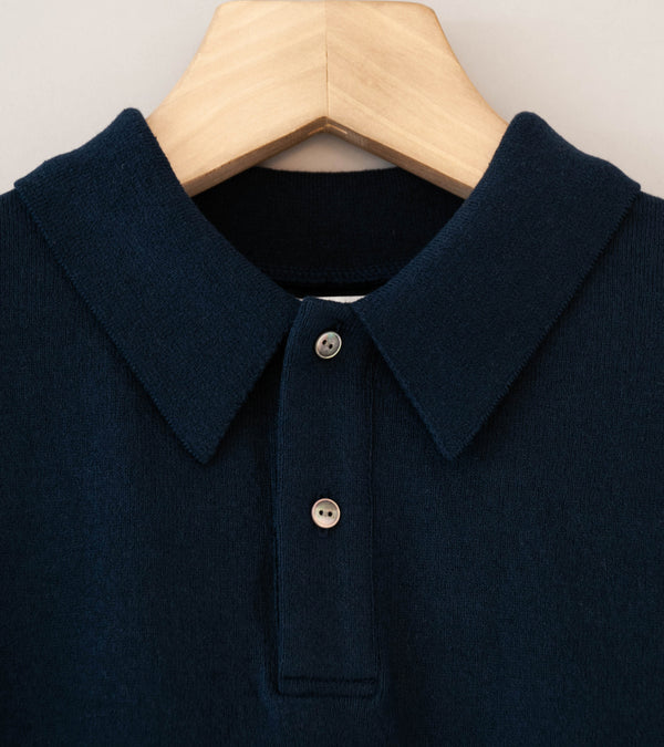Yonetomi 'Light Wave Polo' (Navy)