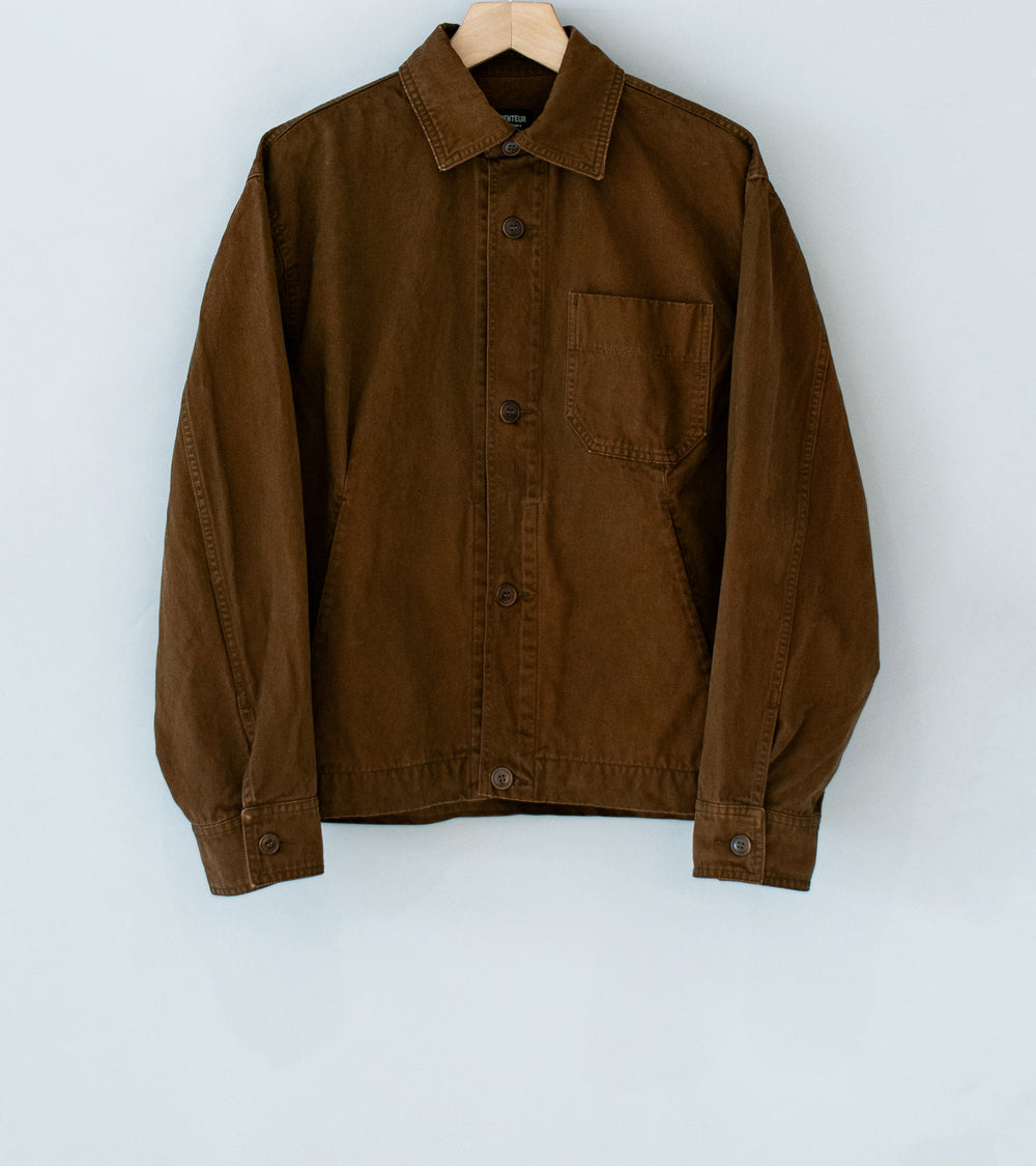 Arpenteur 'Lux Jacket' (Tobacco Garment Dye Moleskin)