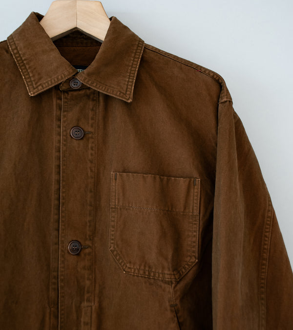 Arpenteur 'Lux Jacket' (Tobacco Garment Dye Moleskin)