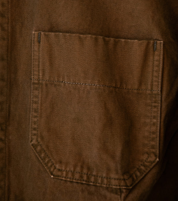 Arpenteur 'Lux Jacket' (Tobacco Garment Dye Moleskin)