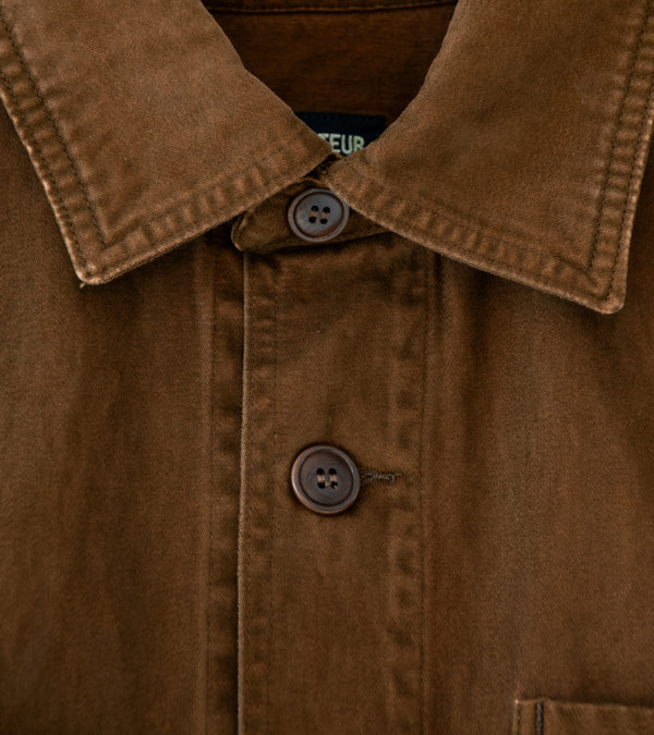 Arpenteur 'Lux Jacket' (Tobacco Garment Dye Moleskin)