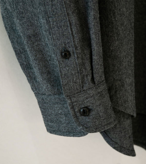 Royce Hill ‘Broad Shirt’ (Grey Wool)