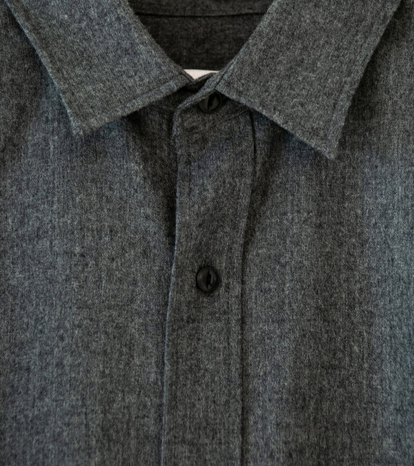 Royce Hill ‘Broad Shirt’ (Grey Wool)