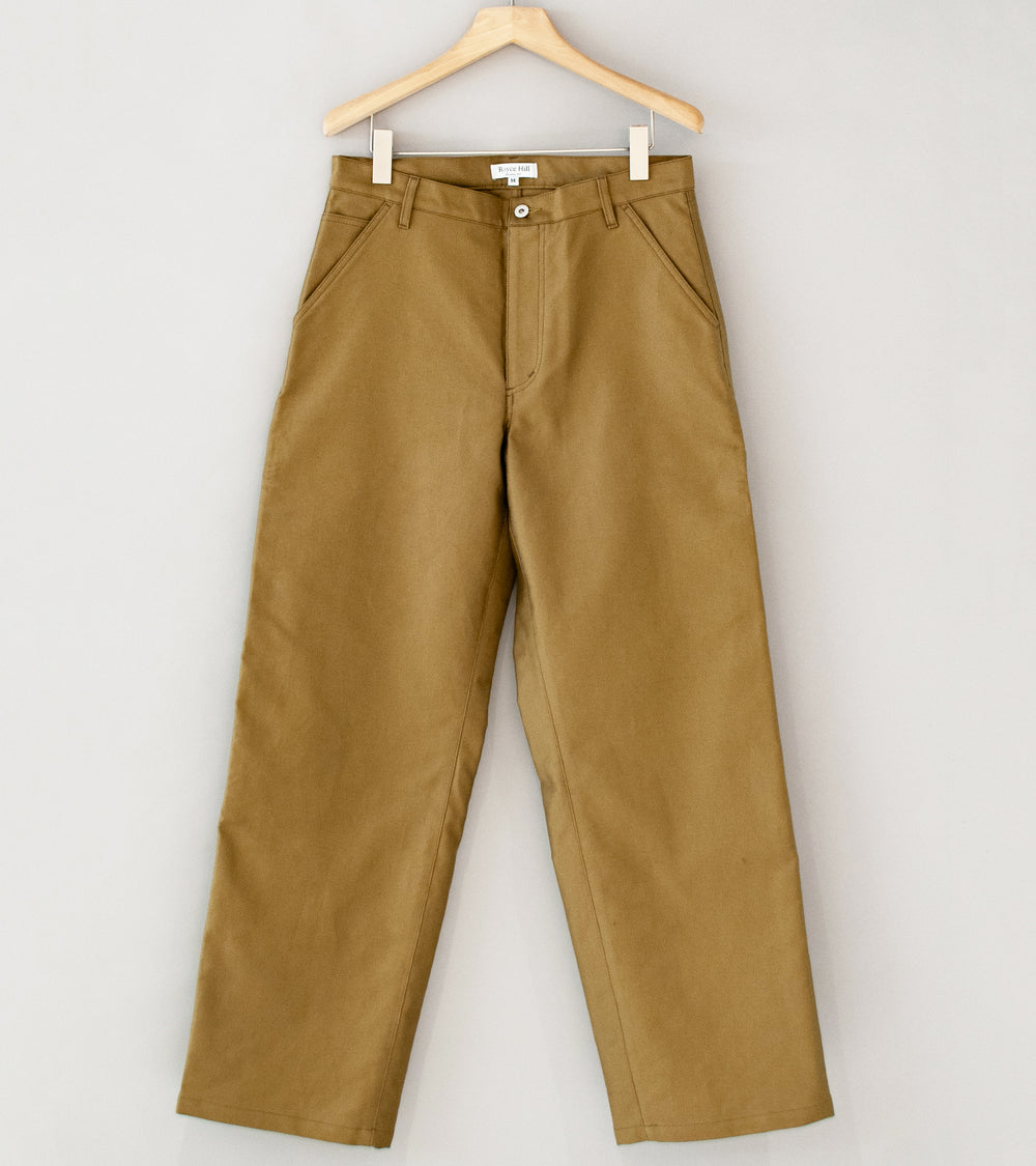 Royce Hill ‘Work Trouser Two’ (Khaki Giza Cotton Cord)