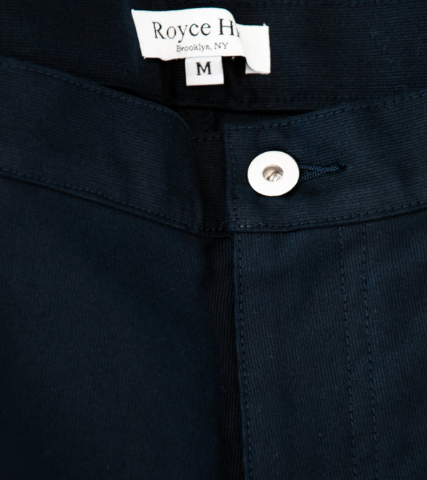 Royce Hill ‘Work Trouser Two’ (Navy Giza Cotton Cord)