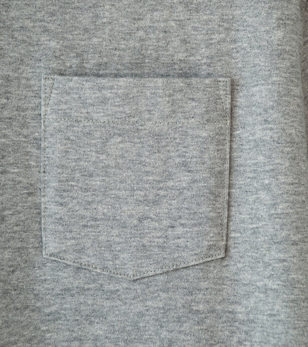 Buckets New York 'Pocket Tee' (Heather Grey Solid)